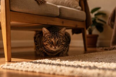 Katze mit Angst beruhigen – was wirklich hilft