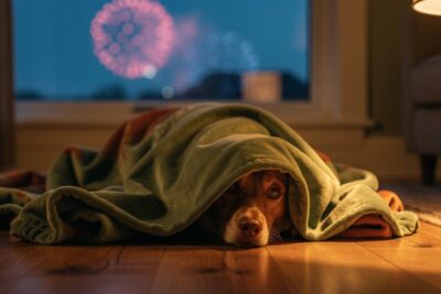 Silvesterangst beim Hund: Ursachen, Sofortmaßnahmen und was wirklich hilft