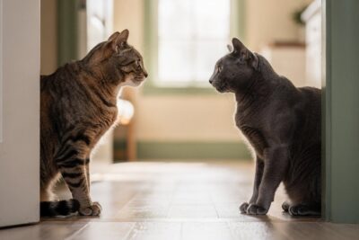 Katzen aneinander gewöhnen: Die Zusammenführung Schritt für Schritt